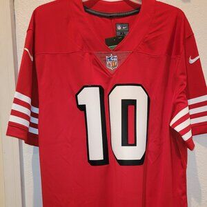 SAN FRANCISCO 49ers JIMMY GAROPPOLO Men's Vapor JERSEY By Nike Sz L,XL,2X,3X NWT